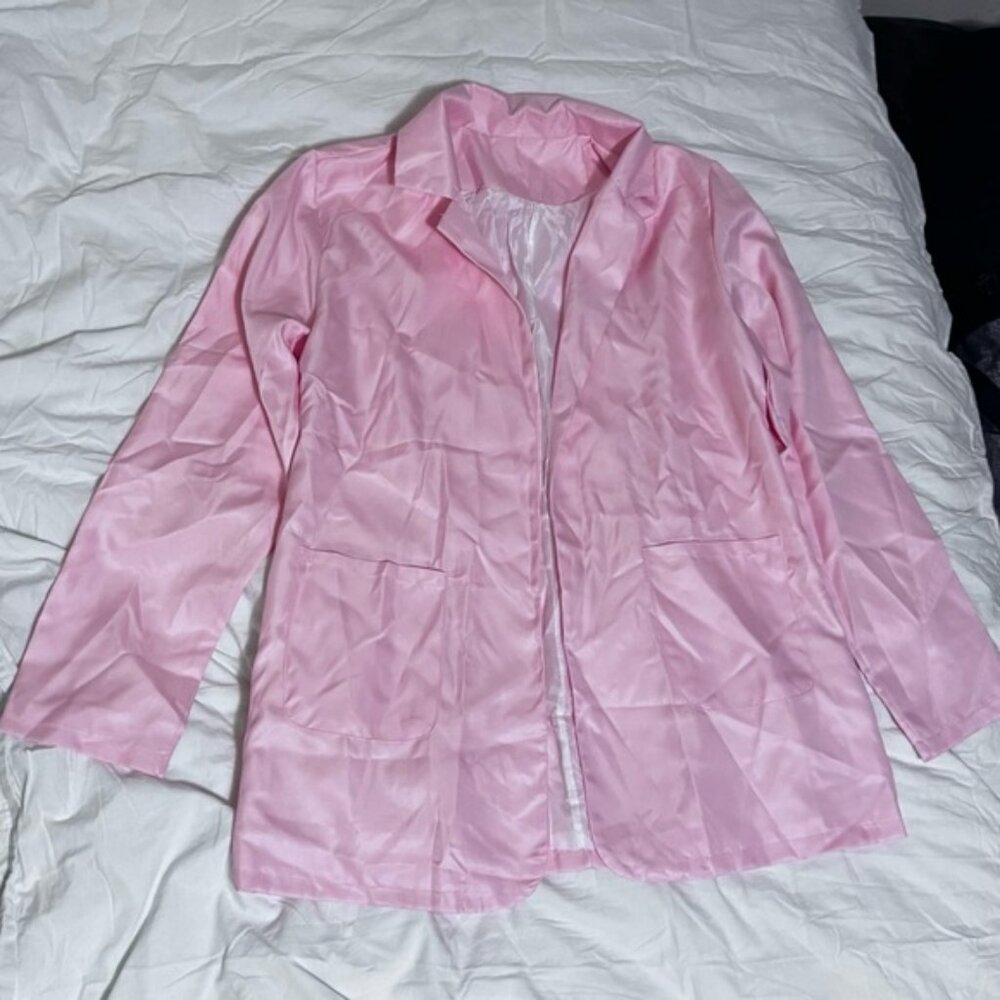 Women's Pink Blazer Jacket